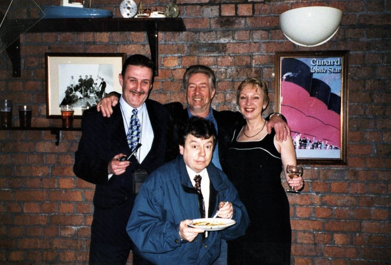 l to r back row: Alan Jones, Harry Bannister, Pat Jones<br>Front: John Buckley